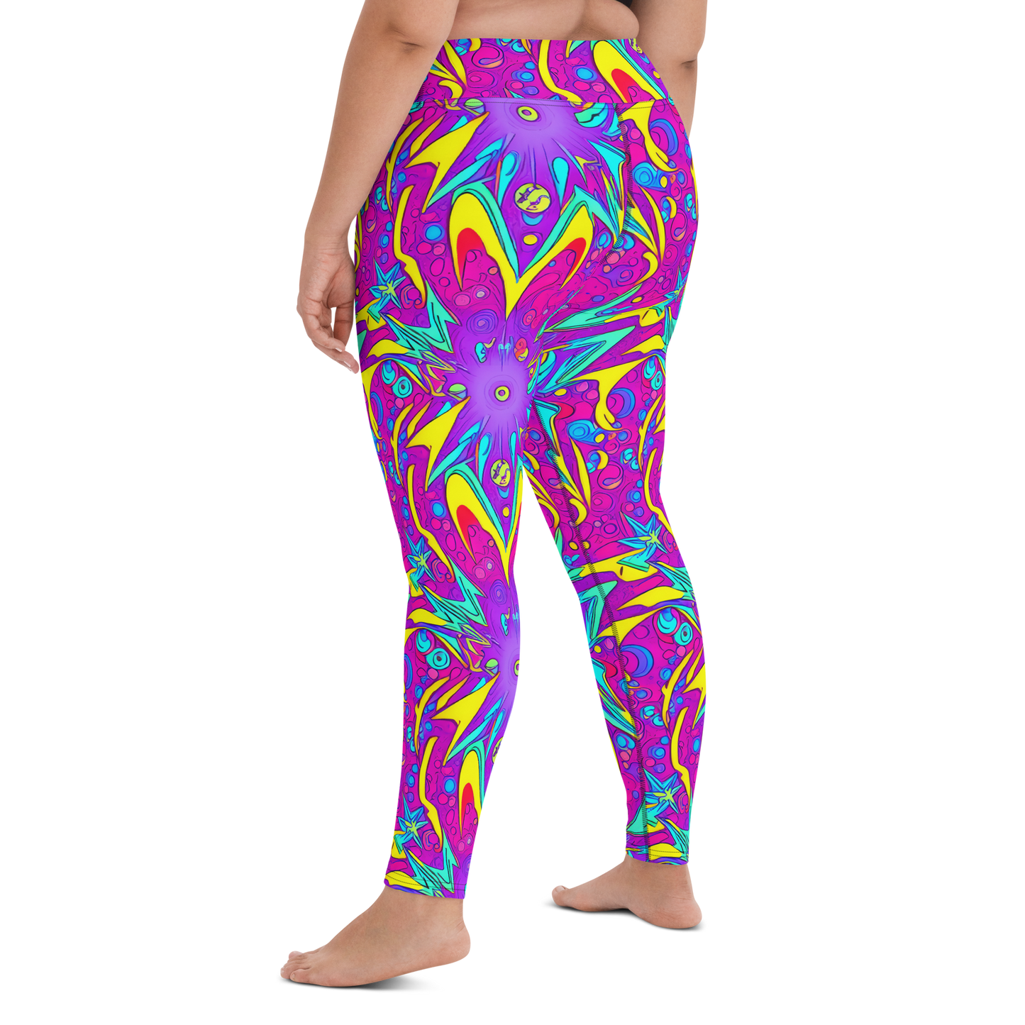 Yoga Leggings - Nebula Radiance