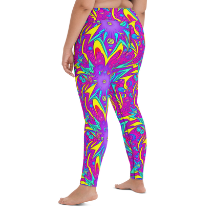 Yoga Leggings - Nebula Radiance