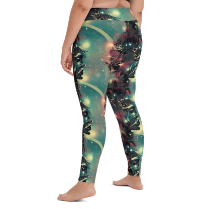 Yoga Leggings - Galactic Serpent