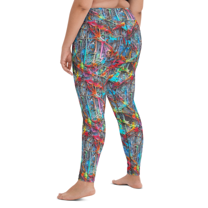 Yoga Leggings - Junkyard Jewel
