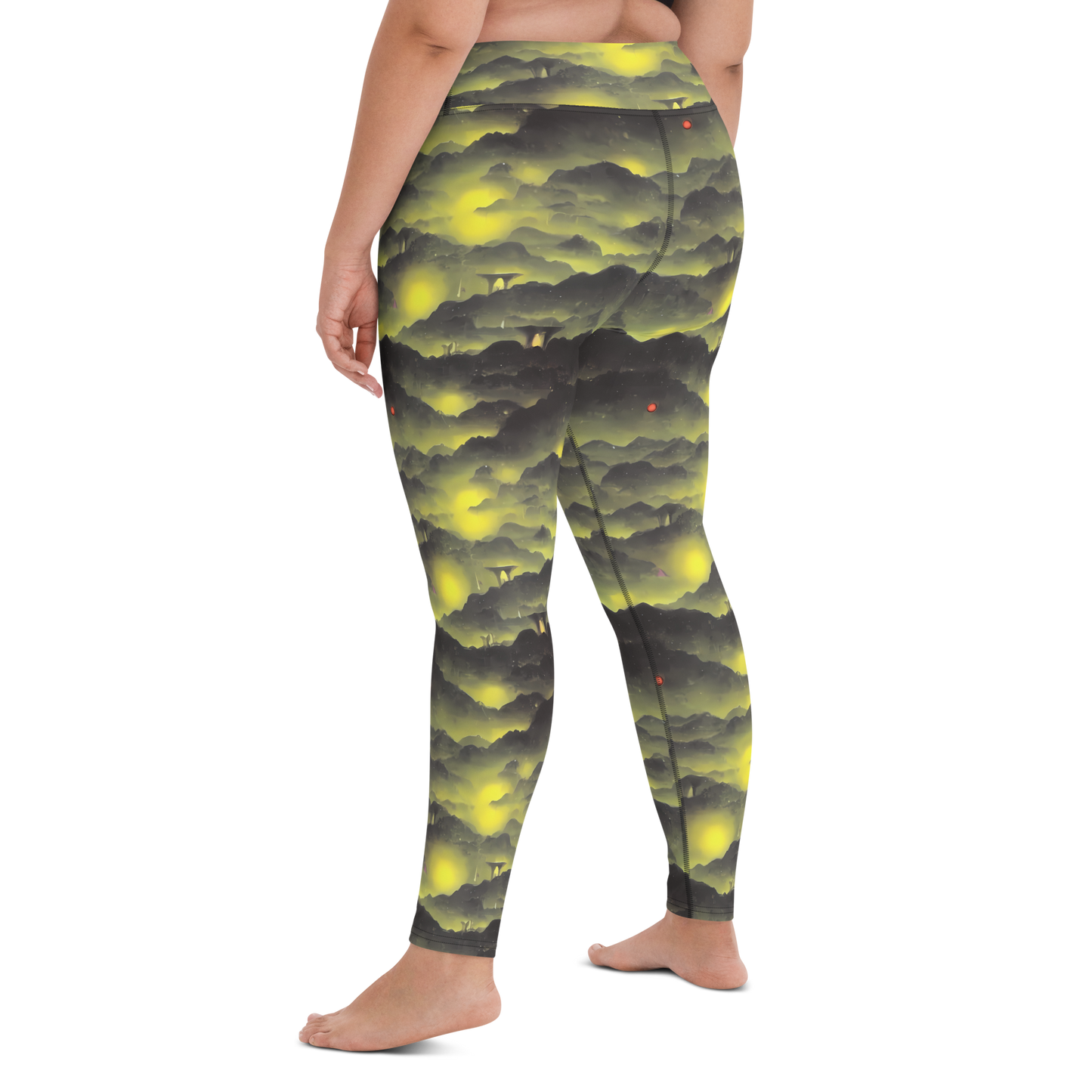 Yoga Leggings - Spectral Isle