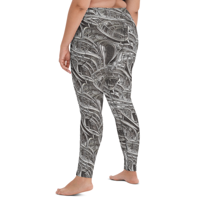 Yoga Leggings - Piranesi's Dream