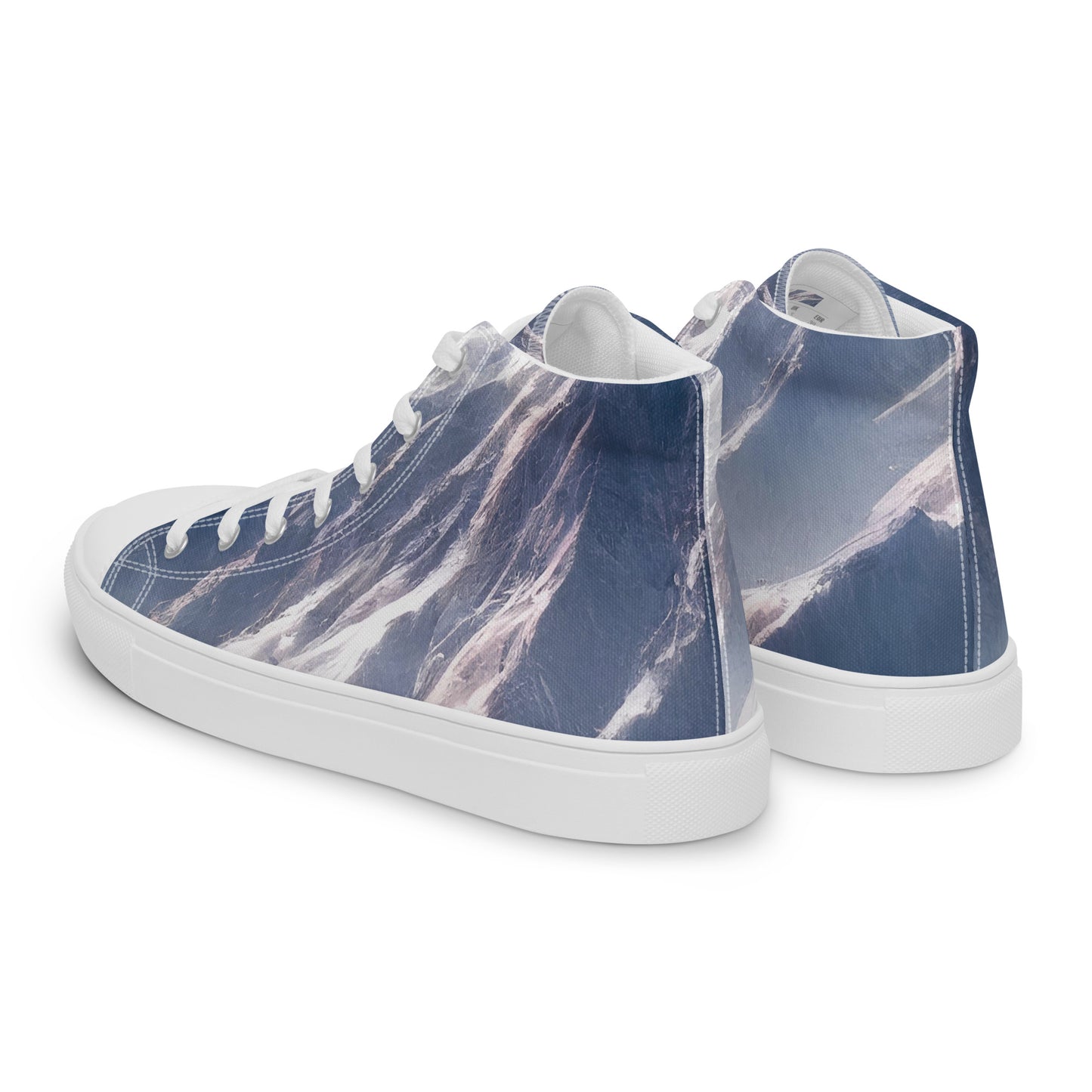 Women's High Top Canvas Shoes - Frosted Zenith