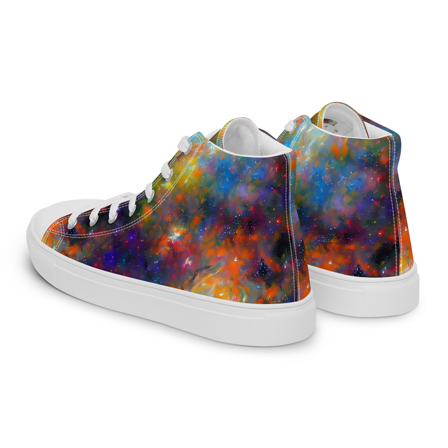Women's High Top Canvas Shoes - Ephemeral Fantasy