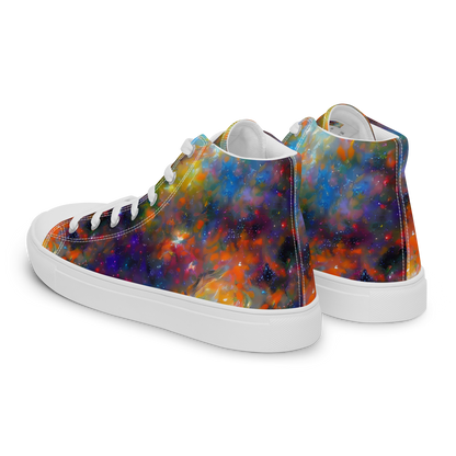 Women's High Top Canvas Shoes - Ephemeral Fantasy