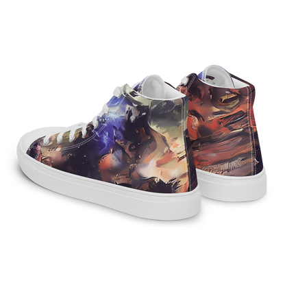 Men's High Top Canvas Shoes - Twisted Terra