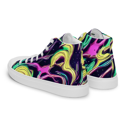 Women's High Top Canvas Shoes - Casson's Whirl