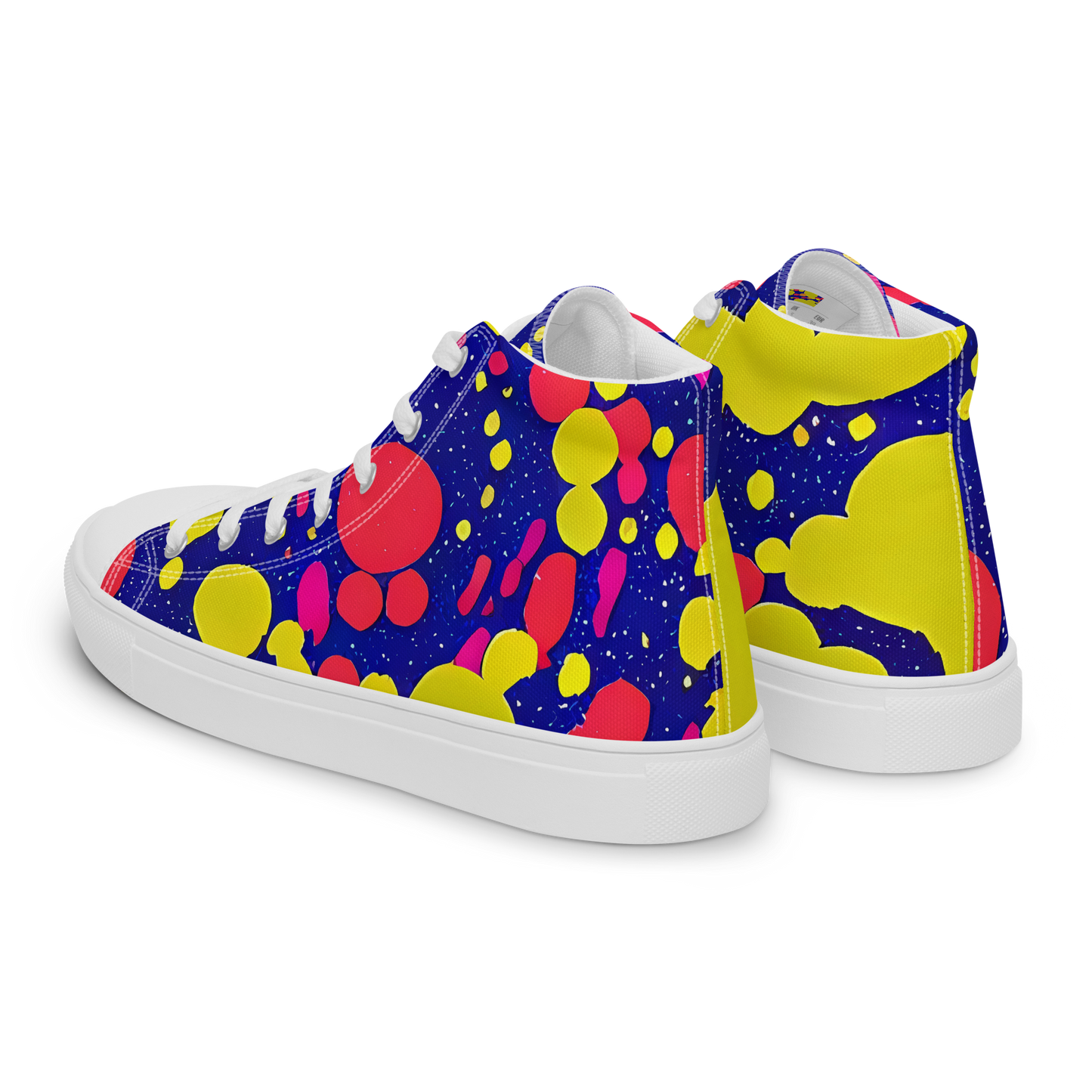 Men's High Top Canvas Shoes - Void Visions