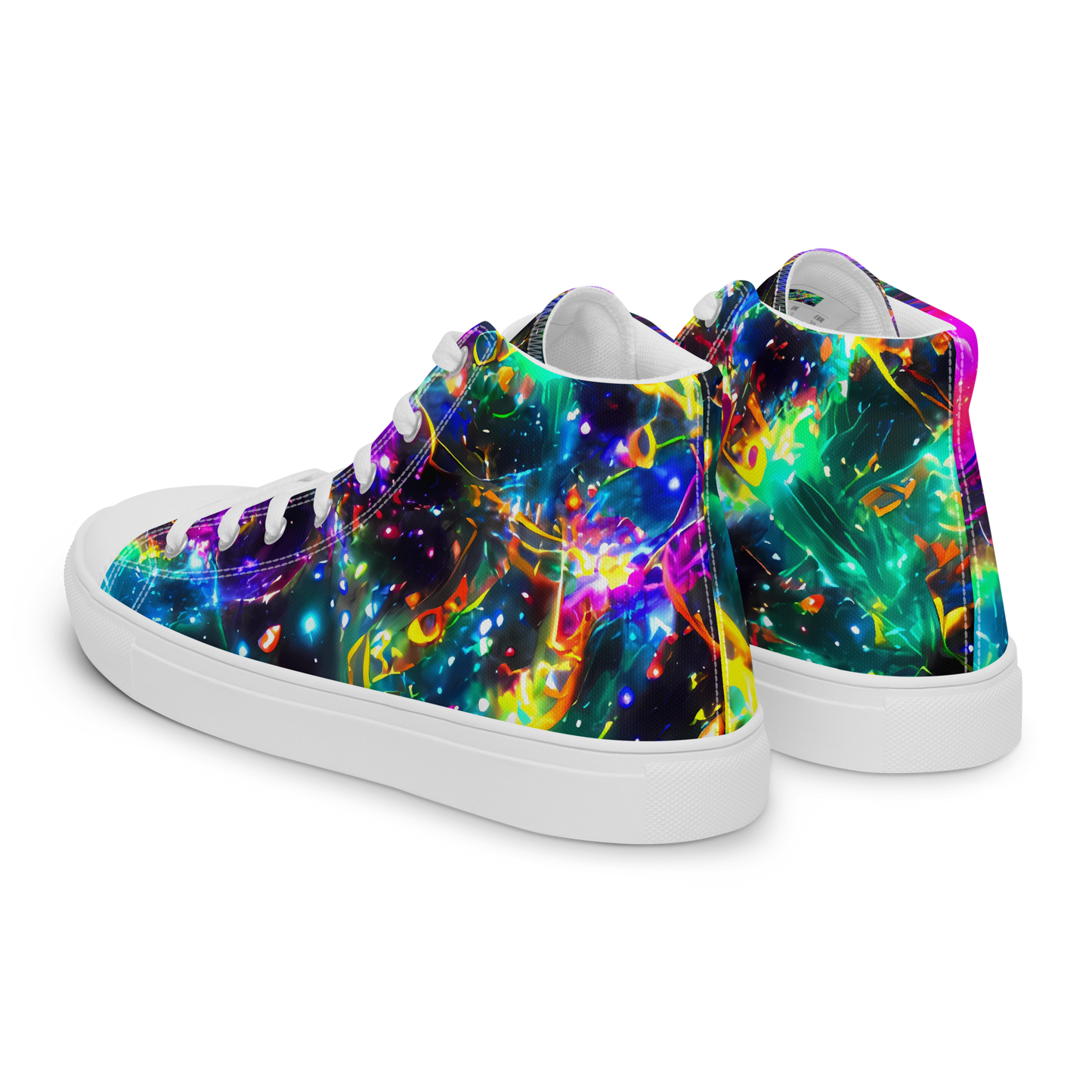 Men's High Top Canvas Shoes - Blythe Nebula