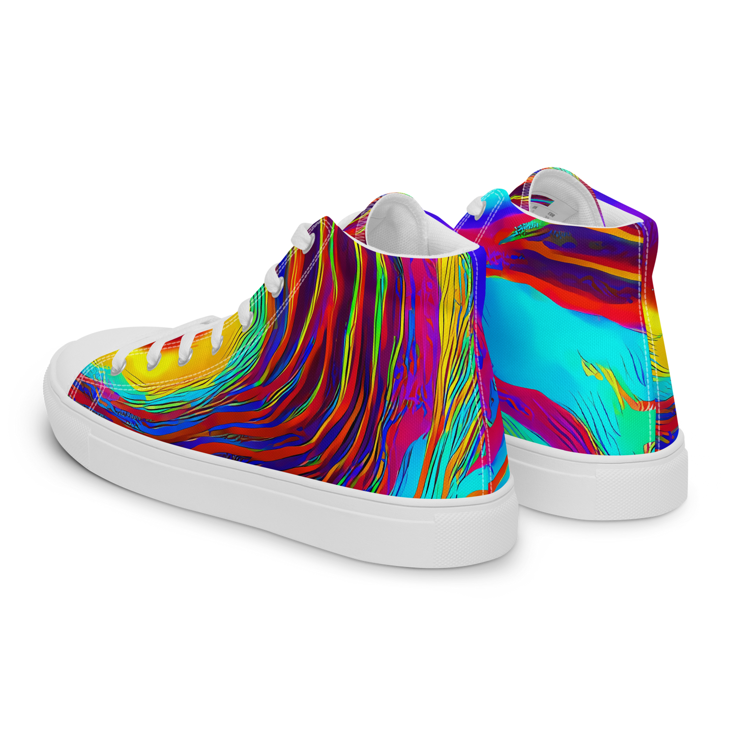 Men's High Top Canvas Shoes - Kapoor Vortex