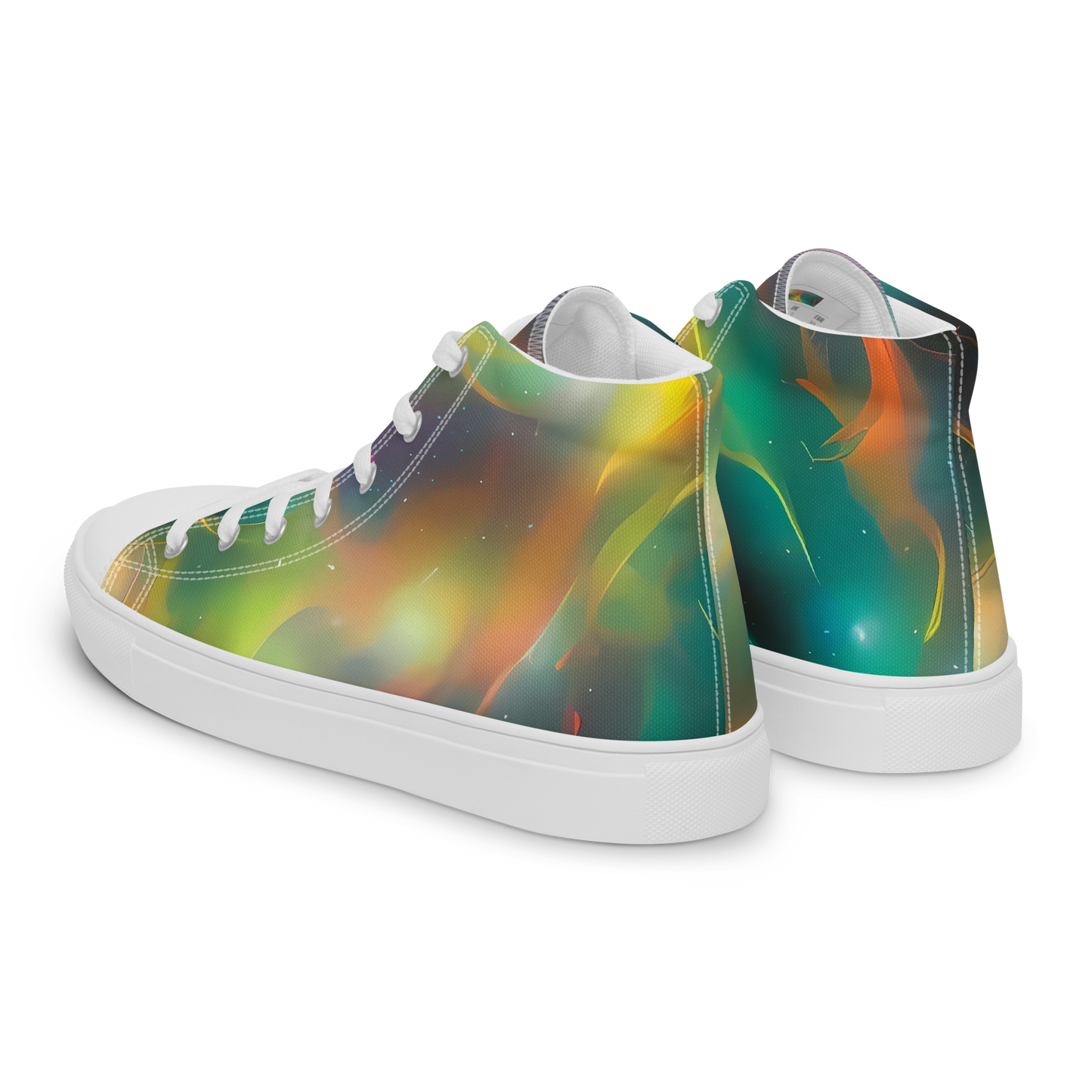 Men's High Top Canvas Shoes - Cheng Wallis Whirl