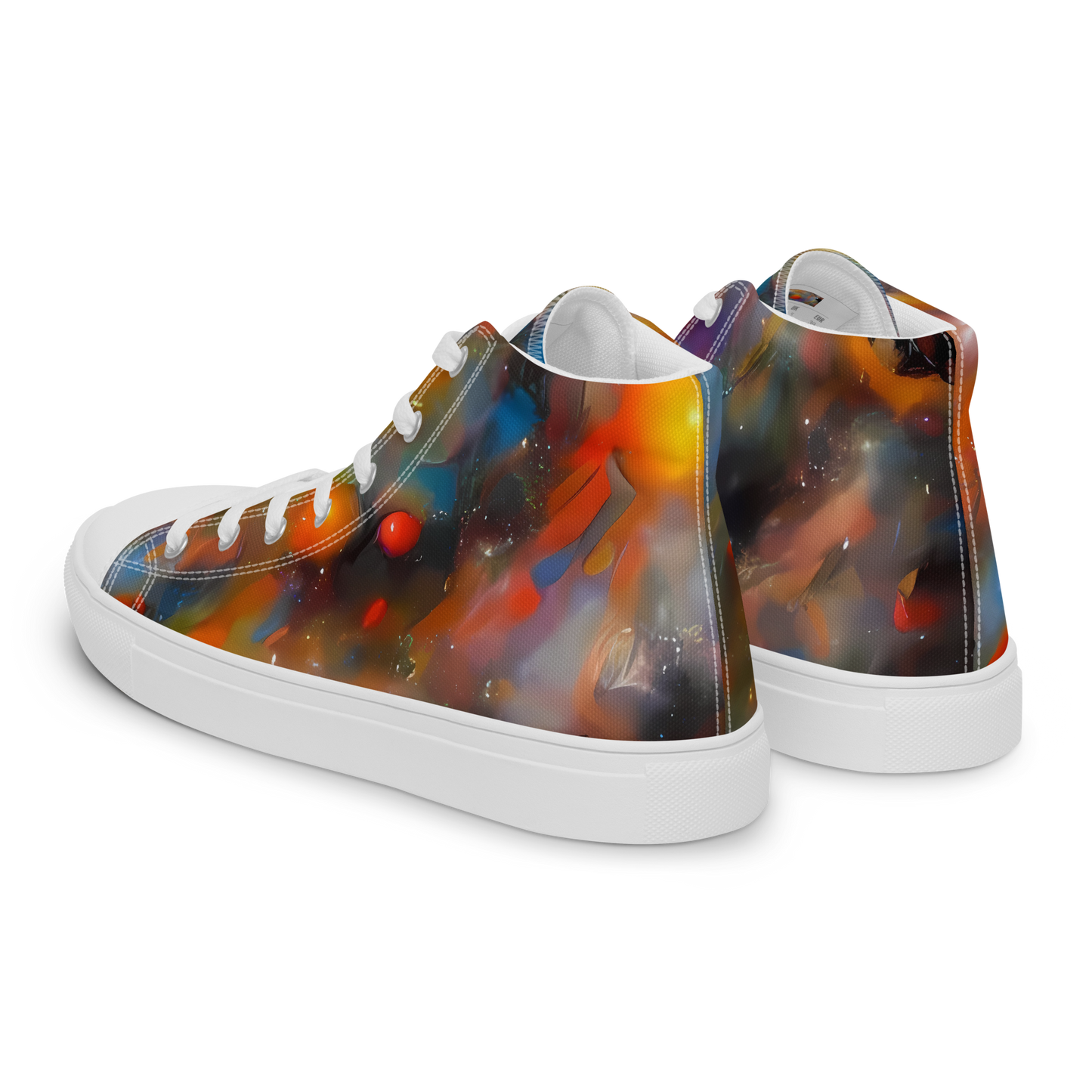 Women's High Top Canvas Shoes - Ethereal Eclat