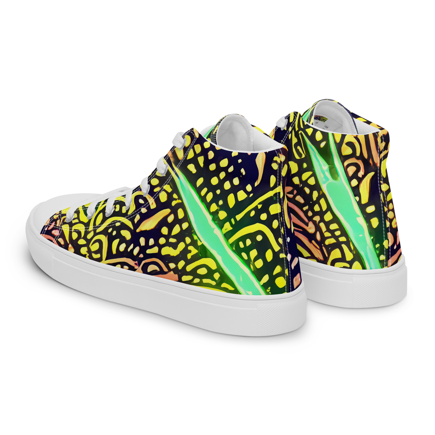 Women's High Top Canvas Shoes - Isenbrant Illumination