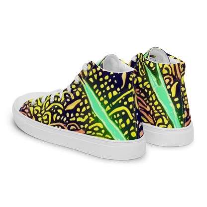 Women's High Top Canvas Shoes - Isenbrant Illumination