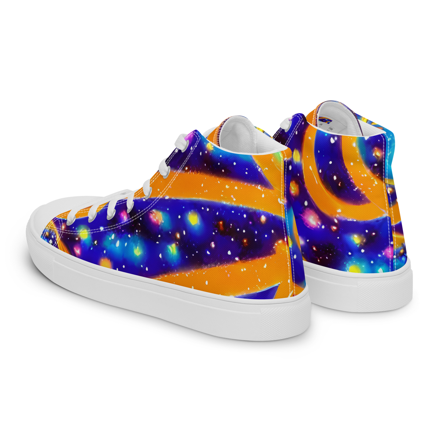 Women's High Top Canvas Shoes - Epic Orbit