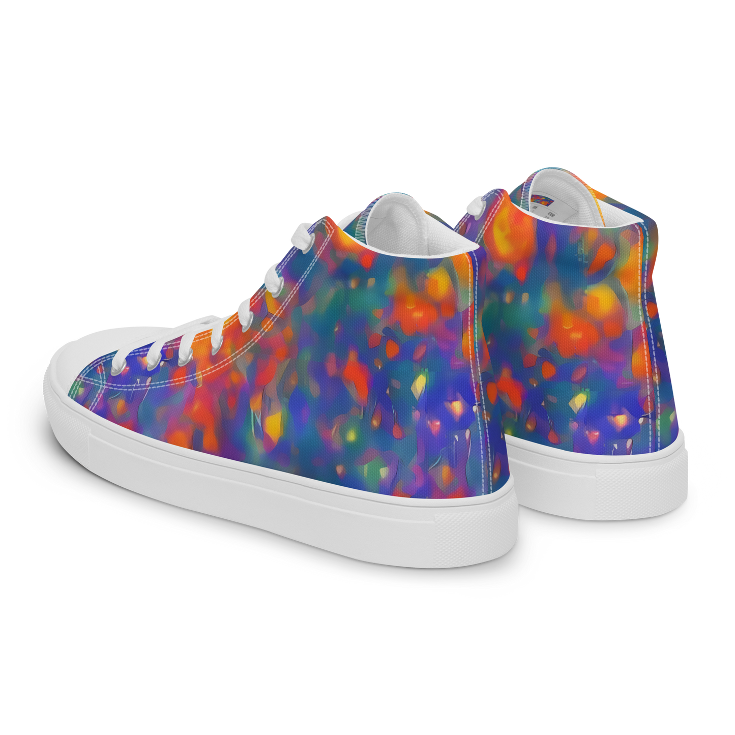 Men's High Top Canvas Shoes - Nolde Nebula