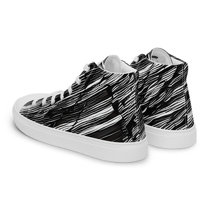 Men's High Top Canvas Shoes - Ward's Whirlwind