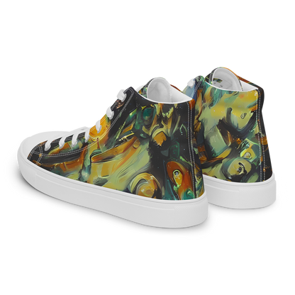 Women's High Top Canvas Shoes - Menzel's Maelstrom