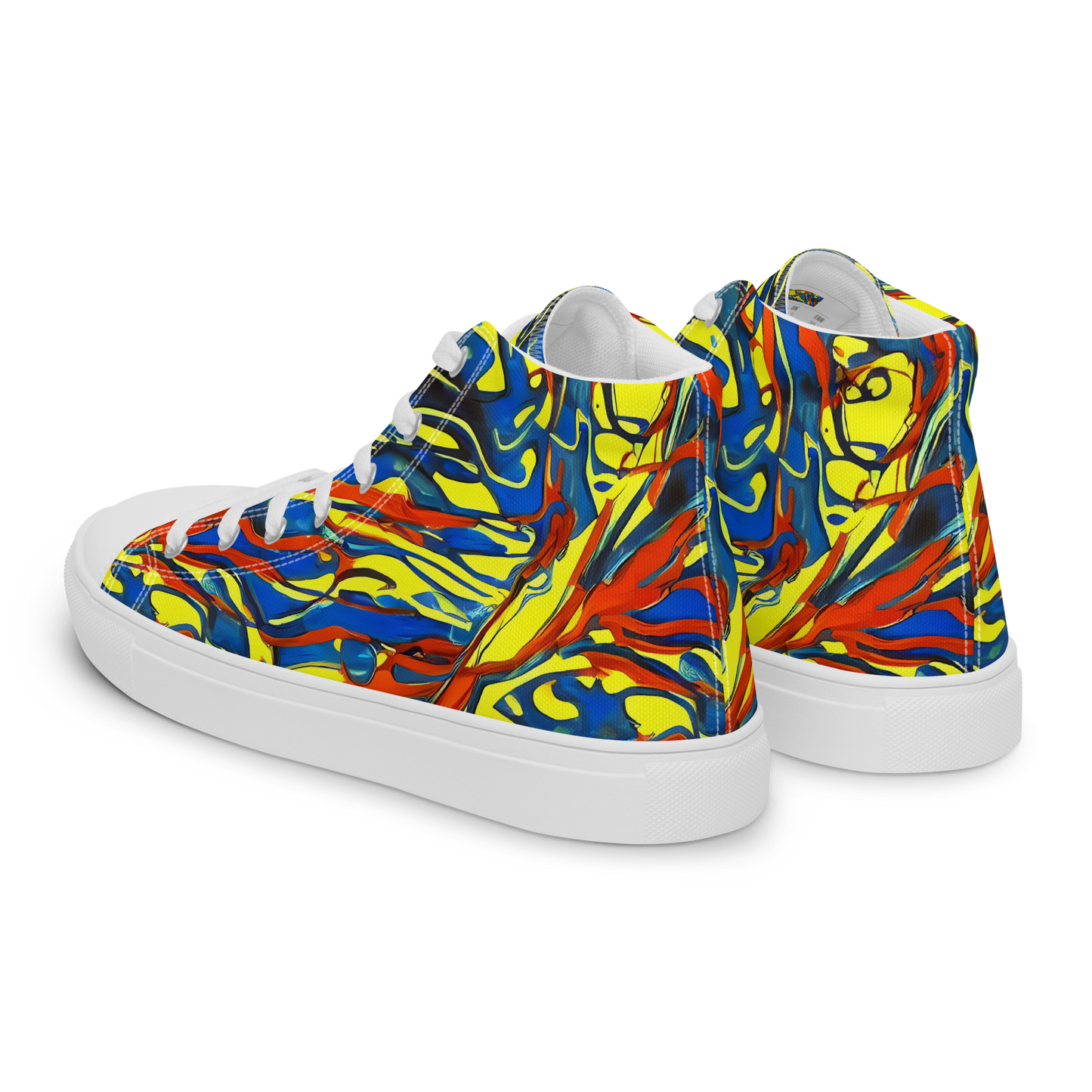 Men's High Top Canvas Shoes - Cyberflow Circuit