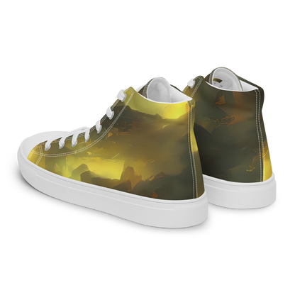 Women's High Top Canvas Shoes - Crimson Tide