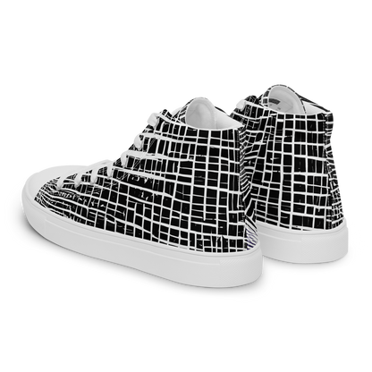Men's High Top Canvas Shoes - Urban Pulse