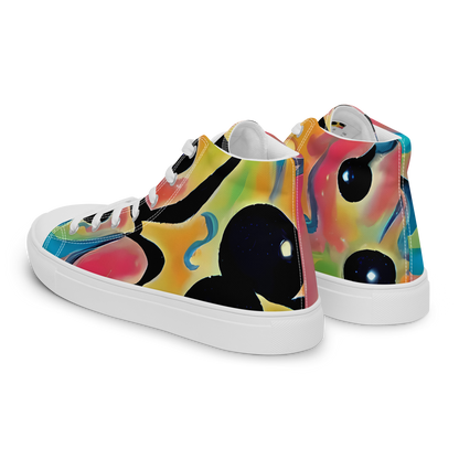 Men's High Top Canvas Shoes - Midday Mirage