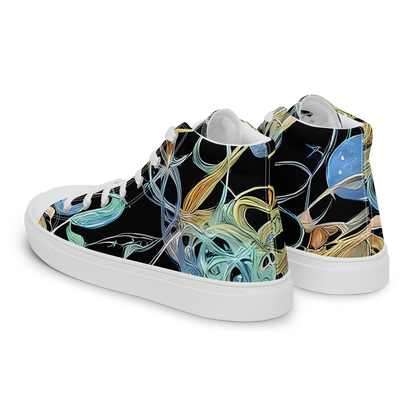Men's High Top Canvas Shoes - Infinite Mist