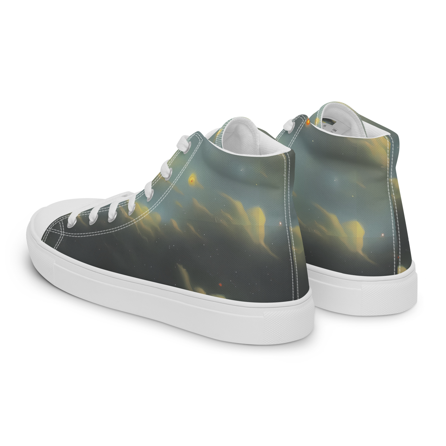 Men's High Top Canvas Shoes - Dreamy Ascent