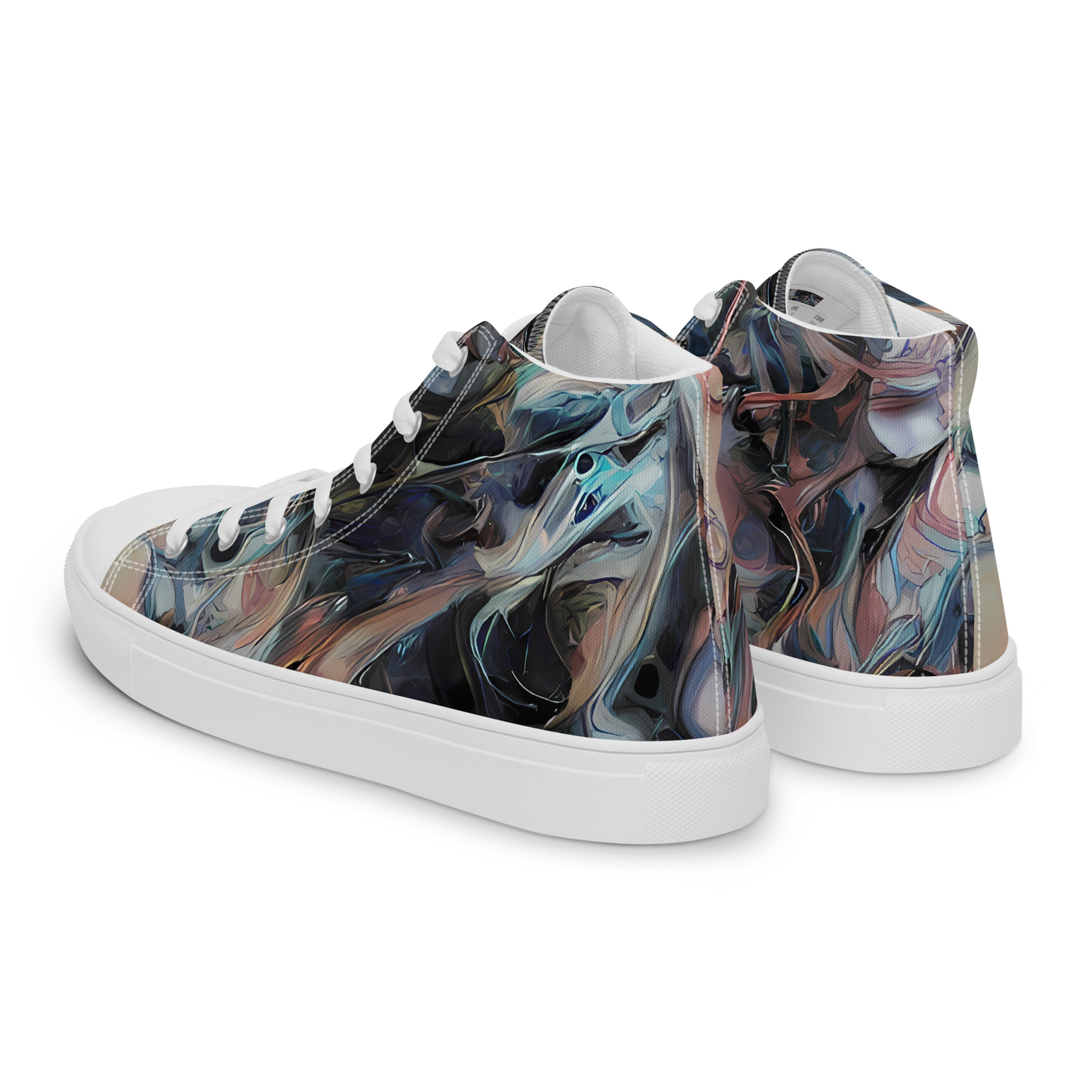 Women's High Top Canvas Shoes - Daydream Cascade