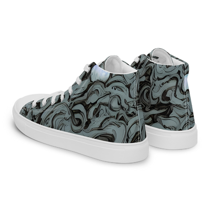 Women's High Top Canvas Shoes - Caruso Swirl