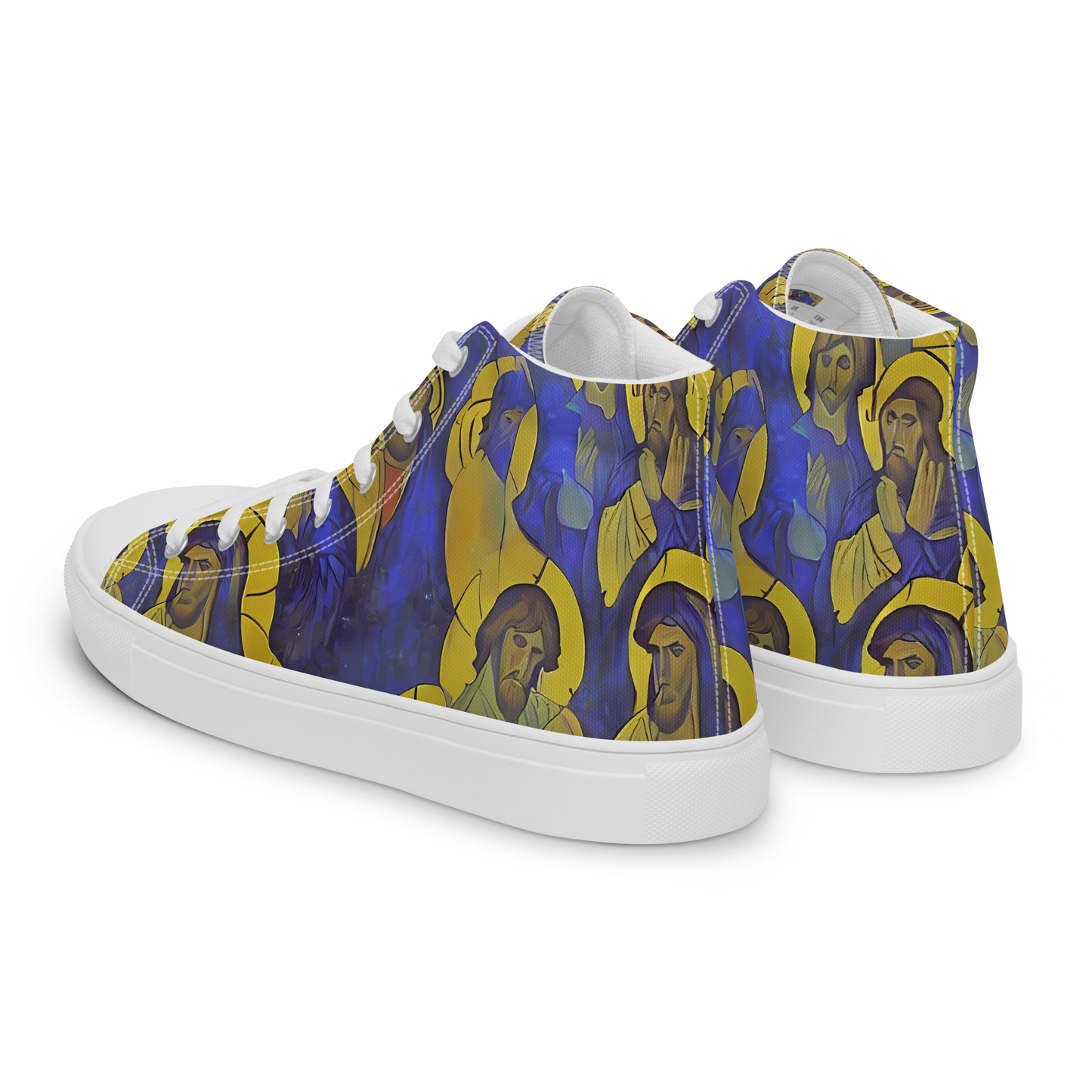 Women's High Top Canvas Shoes - Divine Reverie