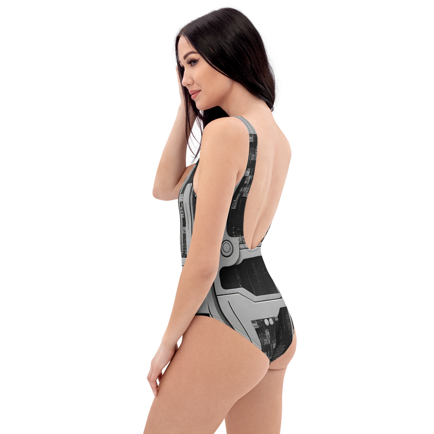 One-Piece Swimsuit - Concrete Harmony