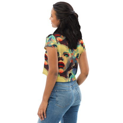 Women's Crop Tee - Astral Reflections