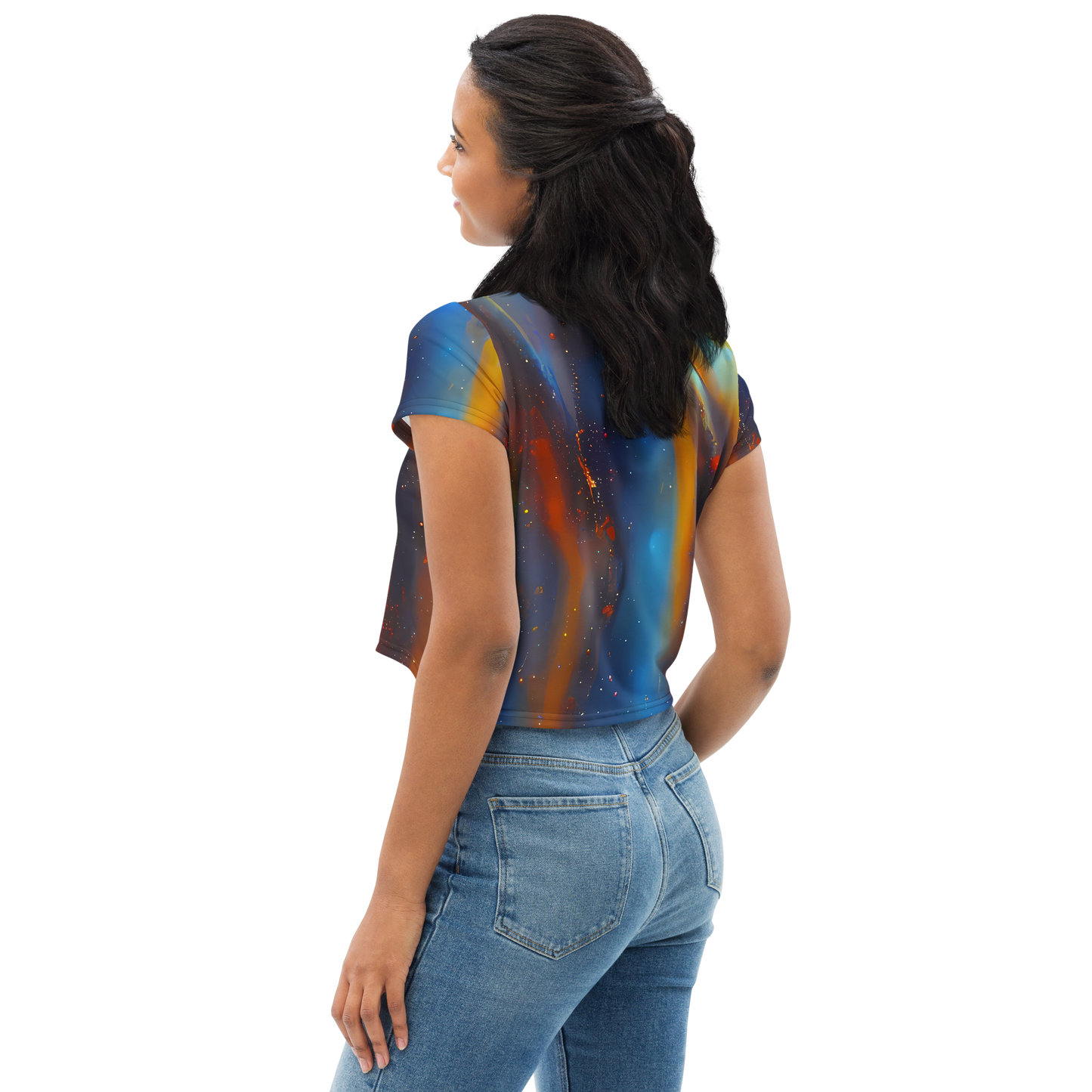 Women's Crop Tee - Pliique Spectrum