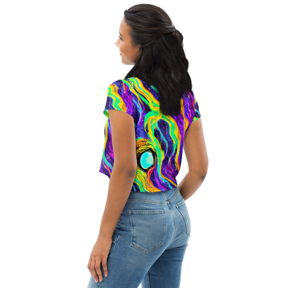 Women's Crop Tee - Jackson Swirl