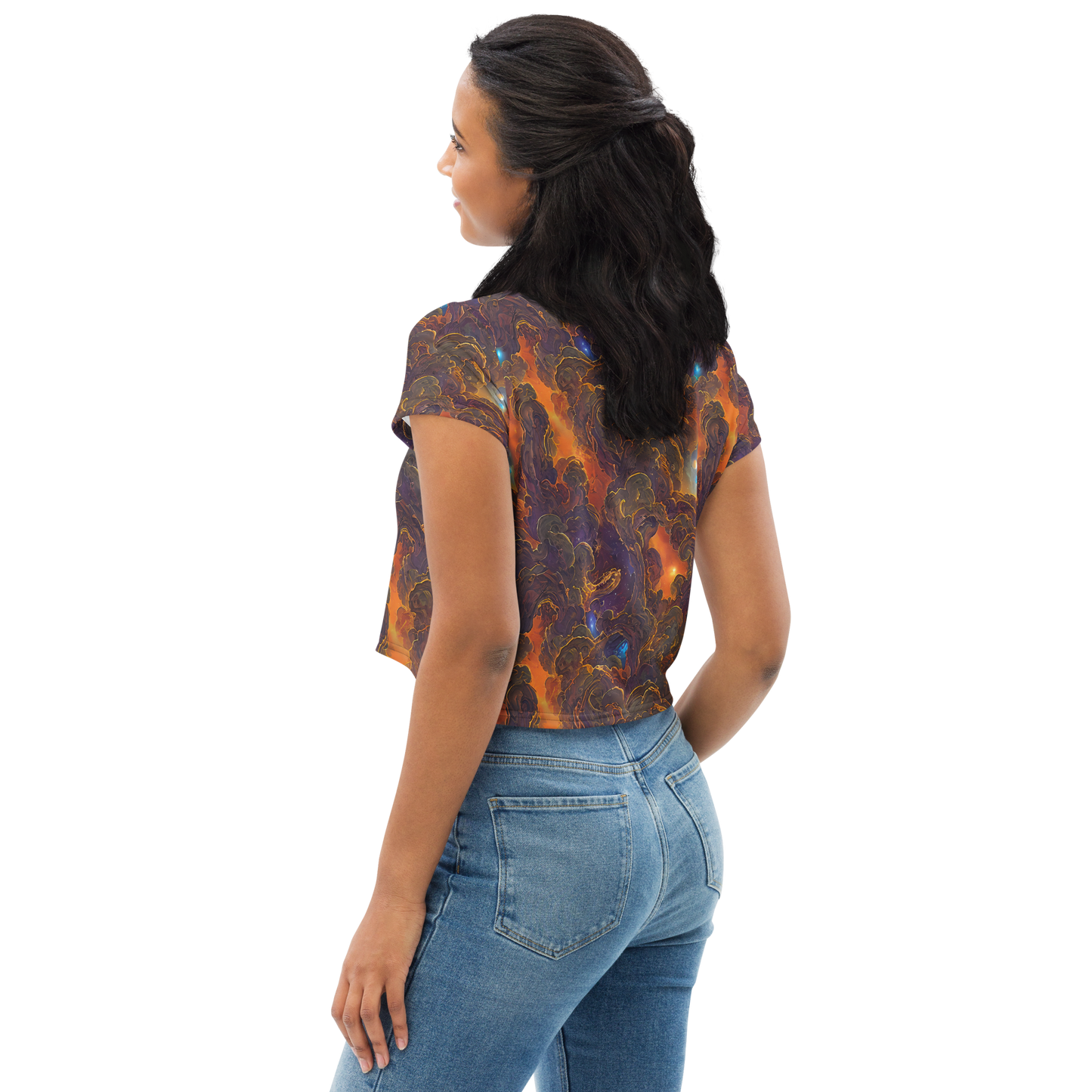 Women's Crop Tee - Pozzo Vortex