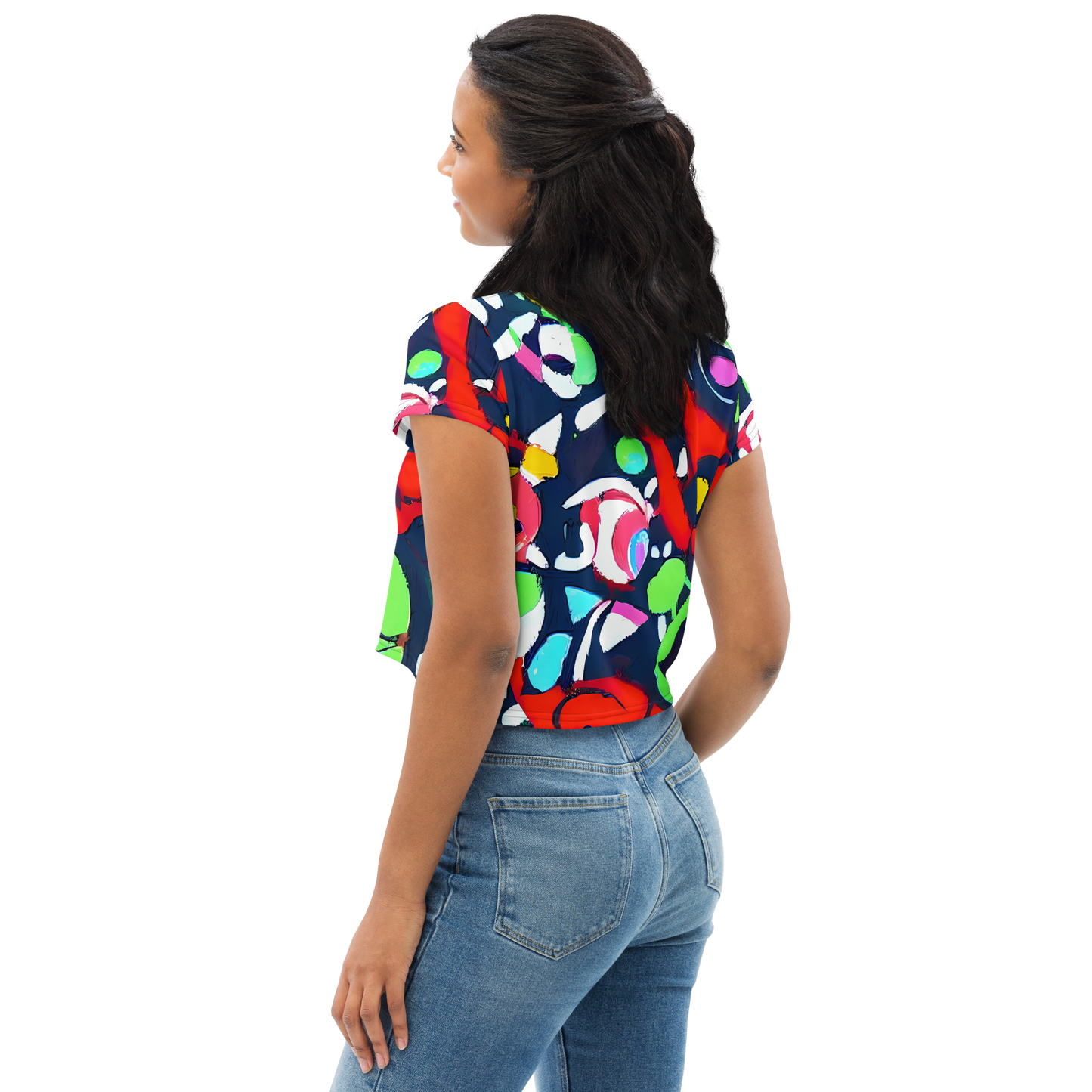 Women's Crop Tee - Chagall's Dream