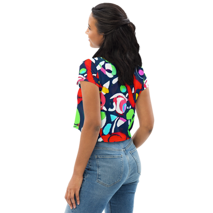 Women's Crop Tee - Chagall's Dream