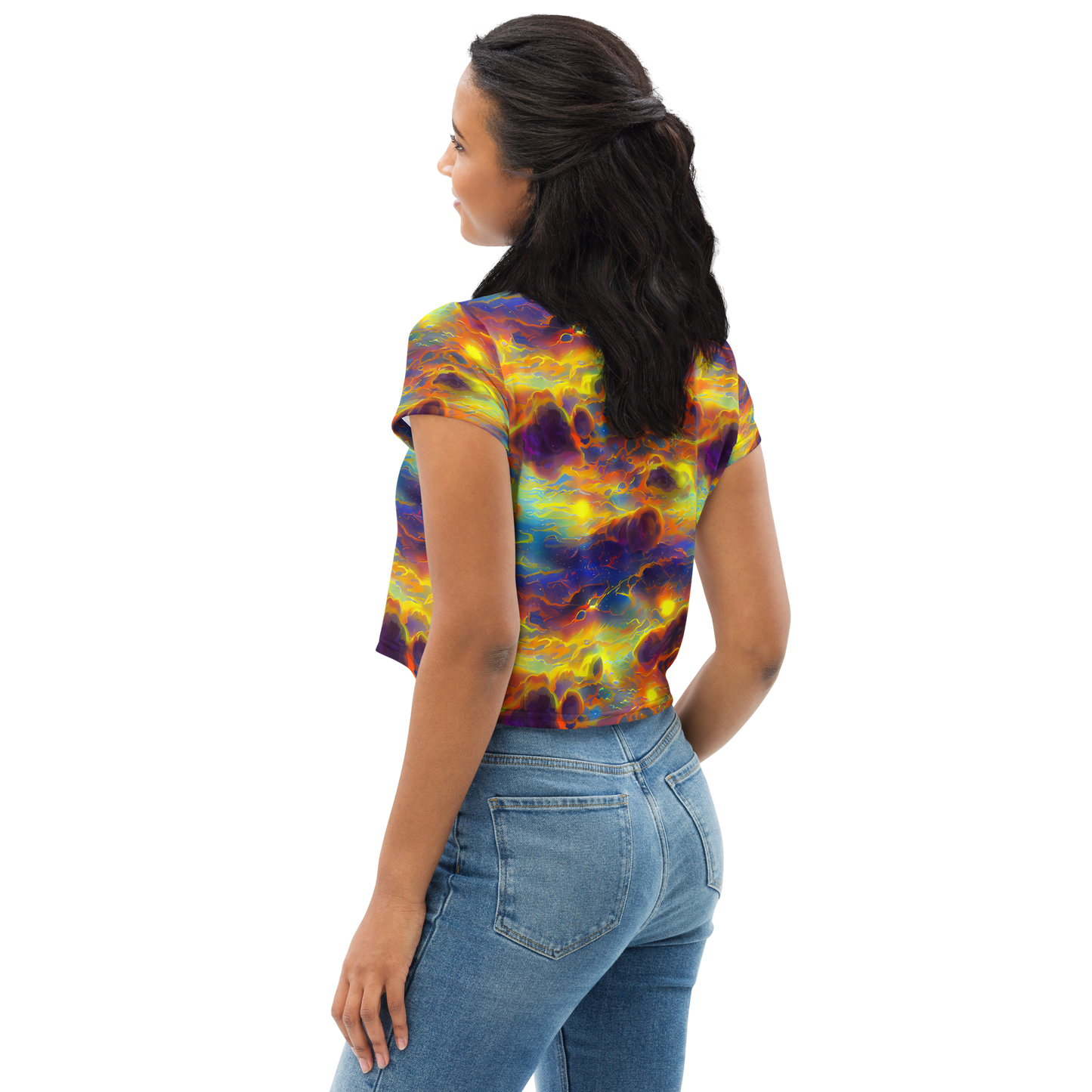 Women's Crop Tee - Averin's Nebula