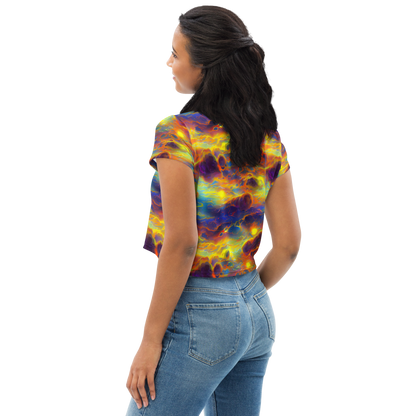 Women's Crop Tee - Averin's Nebula