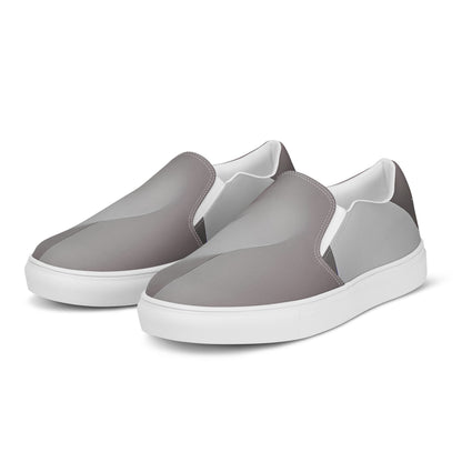 Women's Slip-On Canvas Shoes - Phantom Facescape