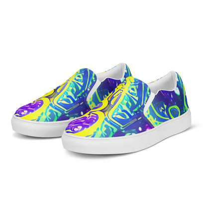 Men's Slip-On Canvas Shoes - Spectrum Quest