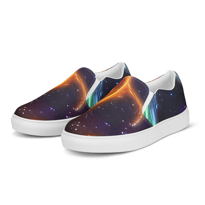 Men's Slip-On Canvas Shoes - Carracci Cosmos