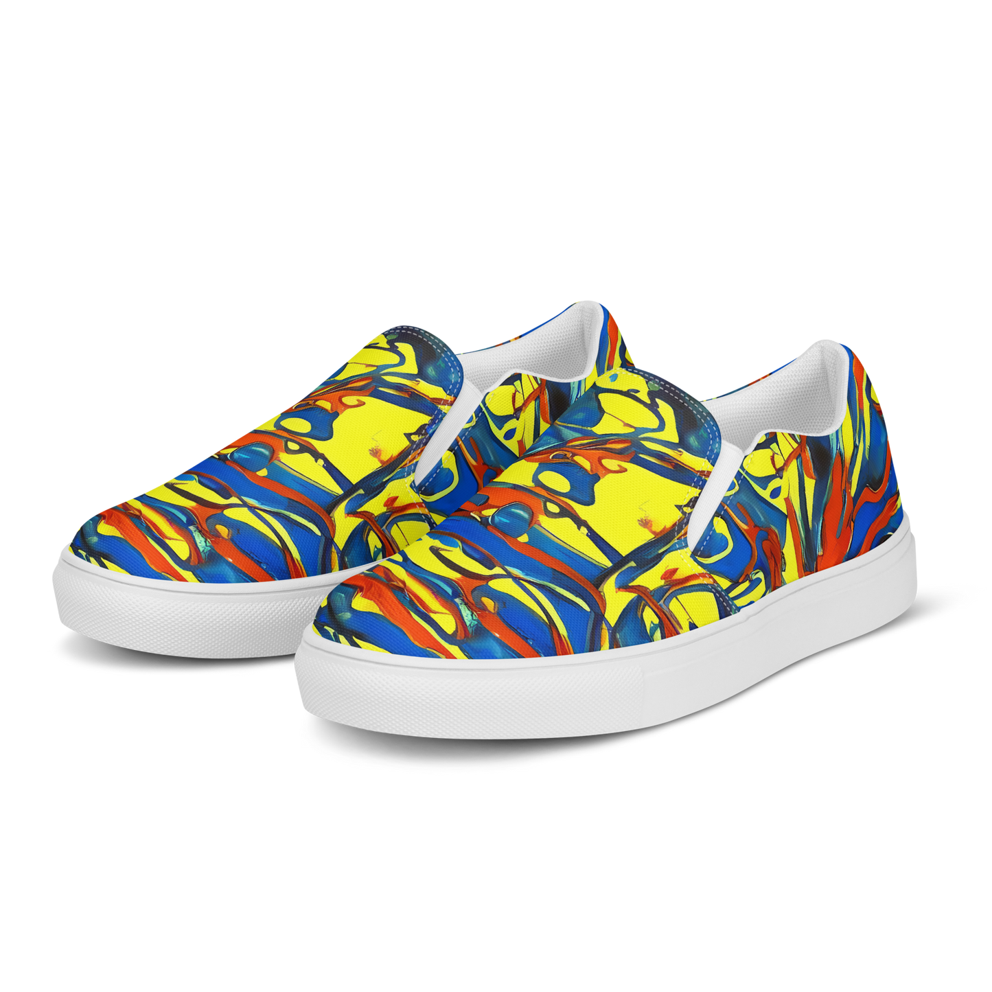 Men's Slip-On Canvas Shoes - Cyberflow Circuit