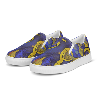 Men's Slip-On Canvas Shoes - Divine Reverie