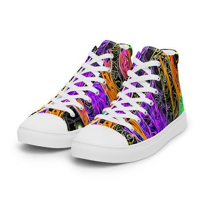 Women's High Top Canvas Shoes - Cooper's Vision