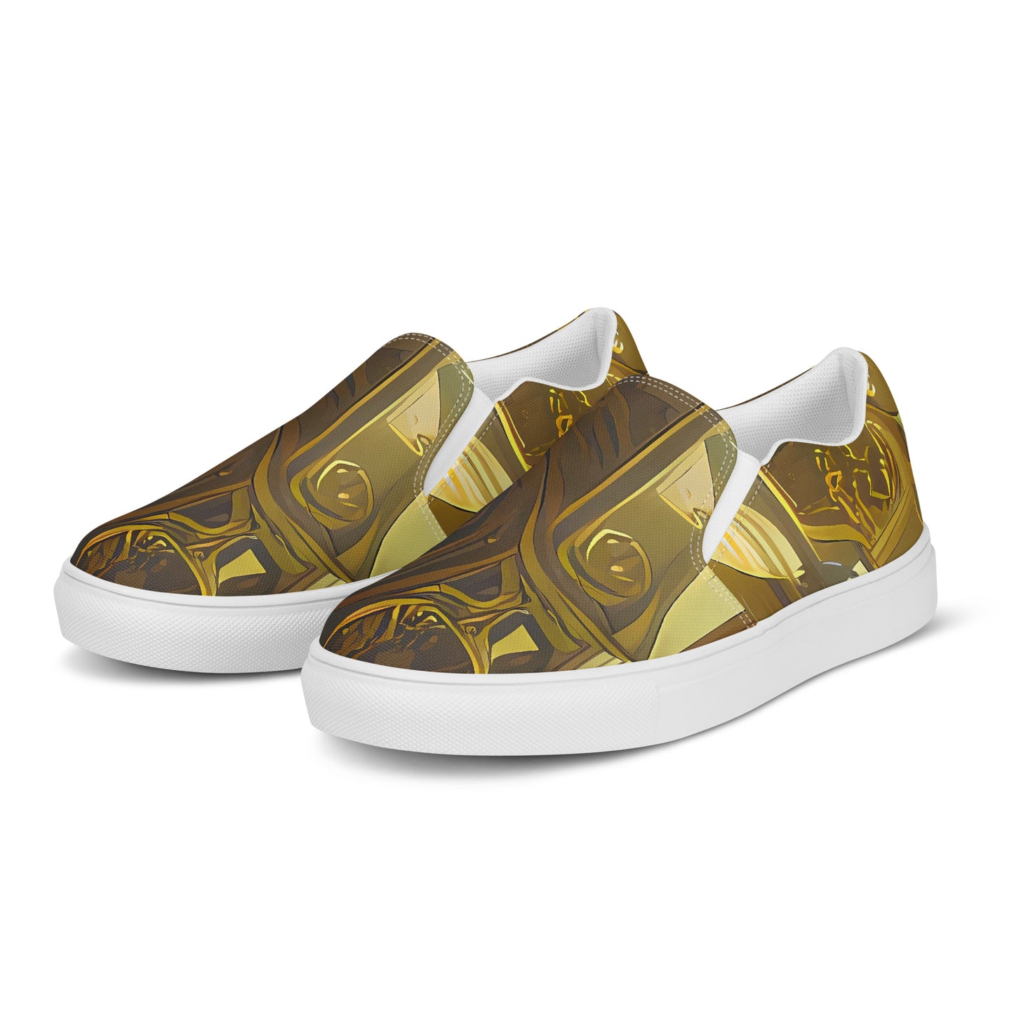 Women's Slip-On Canvas Shoes - Hooch Harmony