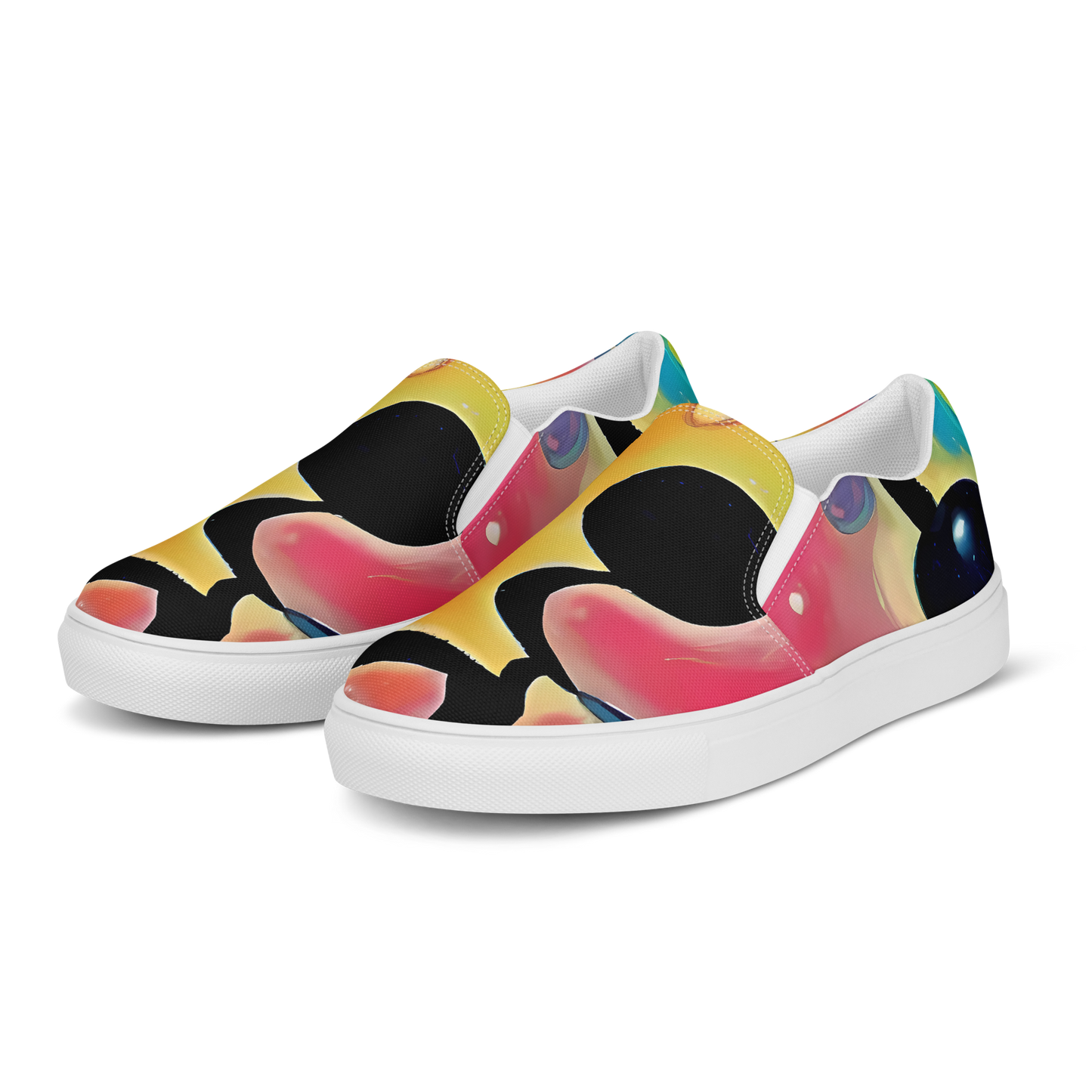 Women's Slip-On Canvas Shoes - Midday Mirage