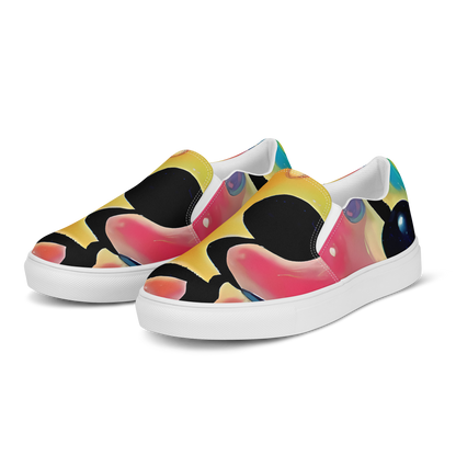 Women's Slip-On Canvas Shoes - Midday Mirage