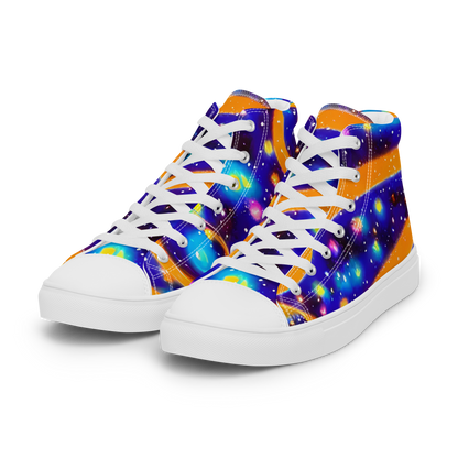 Men's High Top Canvas Shoes - Epic Orbit